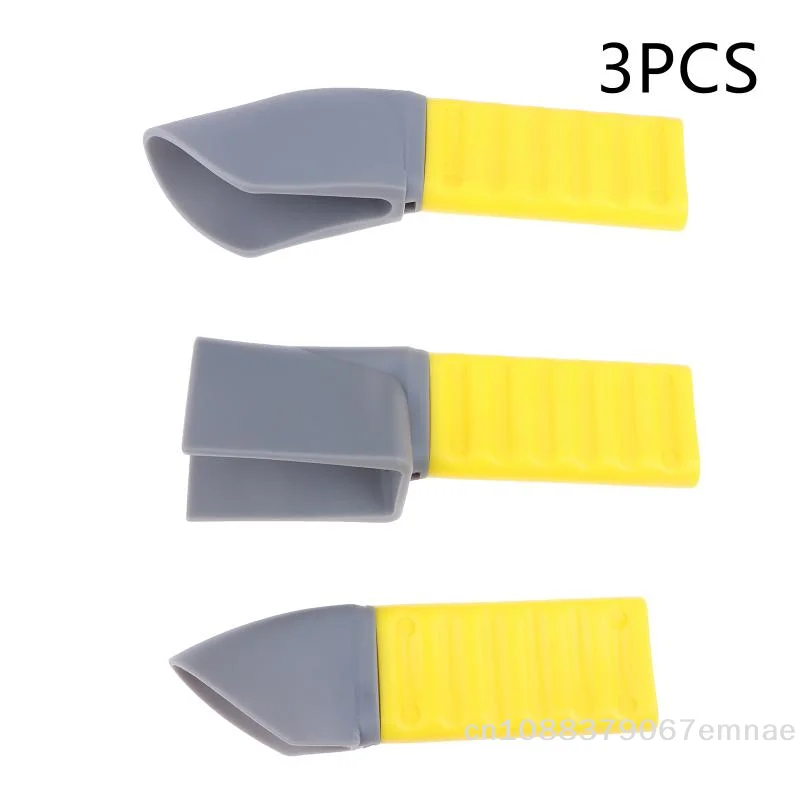 

[ZYAS]3pcs Squeegee Caulking Scraper Multifunctional External Corner Sealant Scraper TPU Scraping Caulking Tool Grout-Finishing