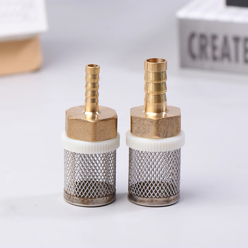 4~10mm Hose Filter Stainless Steel Mesh Strainer Garden Irrigation Car Washing Aquarium Filter Water Pump Filtering Apparatus