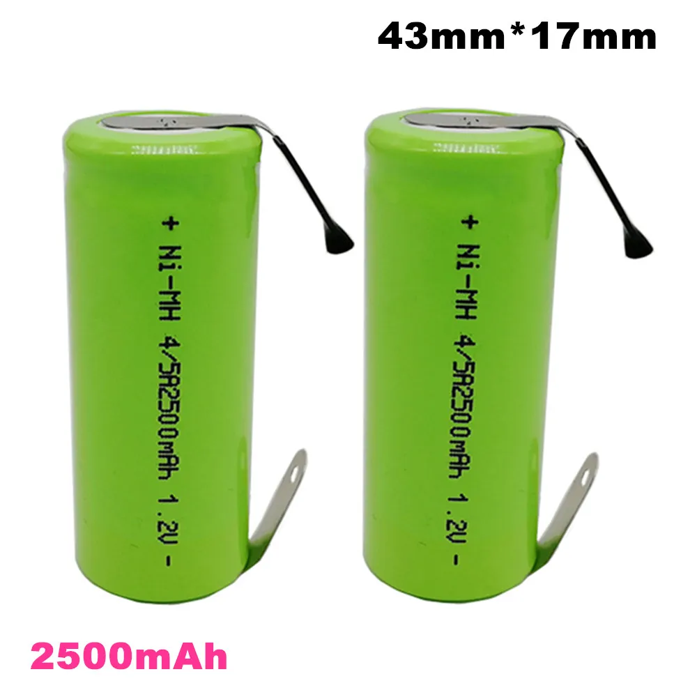 2PCS 2500mAh Ni-Mh 4/5 AA Battery For Braun Oral B D32 D34 3738 P6000 3D D16 D20 D25 D28 D4000 P5000 P7000 Electric Toothbrush