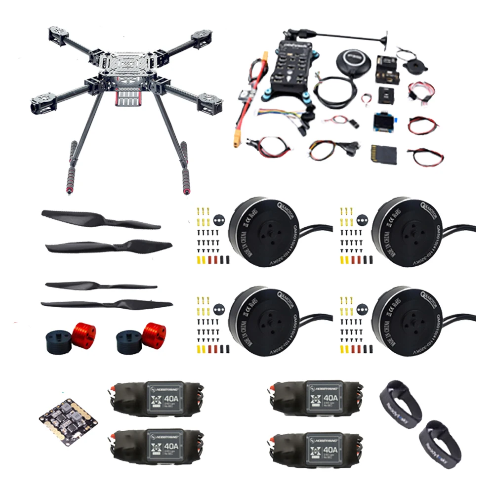 Carbon Fiber Quadcopter  ZD680 680mm  5010 380KV Motor Pixhawk 2.4.8 Flight Control M8N 8N GPS 40A ESC 1555 Prop Combo Set