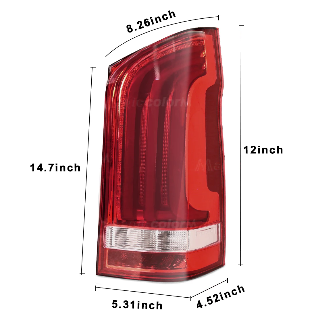 A44782006 Car Tail Light For Benz Vito W447 V-Class V220D V250 2014-2020Turn Signal Reverse Brake Lamp Running Light Accessories