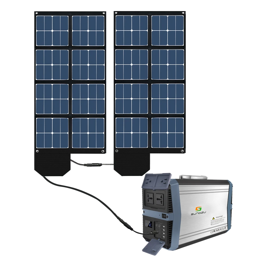 

Lithium ion Battery 1500W 220V Portable Solar Power Generator