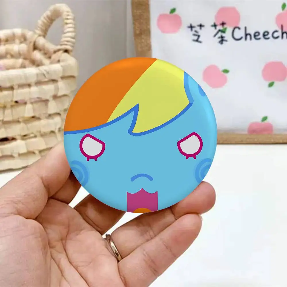 M-My Little Pony Emaille-Pins, handgefertigte runde Brosche, L Killer Yagami Light Cosplay-Abzeichen, Rucksäcke, Schmuck, Geschenke – Detail 22