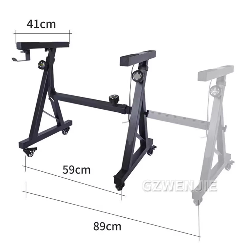 1pc All-Metal ZType Keyboard Piano Stand With Wheel Electronic Piano Stand Portable Lift Length And Width Adjustment Performance