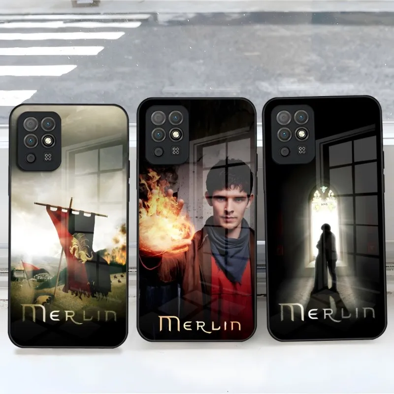 TV Series Merlin Phone Case For Huawei P50 P40 P30 P20 P10 P9 Lite Psmart Mate 40 Honor 30 60 50 Pro Plus Glass