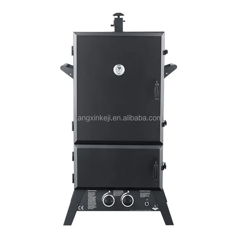Commercial Wood Smoker, Cast Iron Industrial Oven for Meat Smoking, Automatic Smoke House