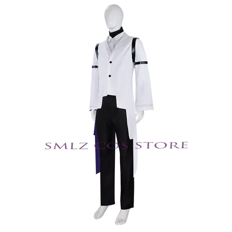 Sigma Cosplay Anime Bungou Stray Dogs 4th Costume Sigma Trench Uniform Suit Halloween Christmas Party Outfit for Men Women
