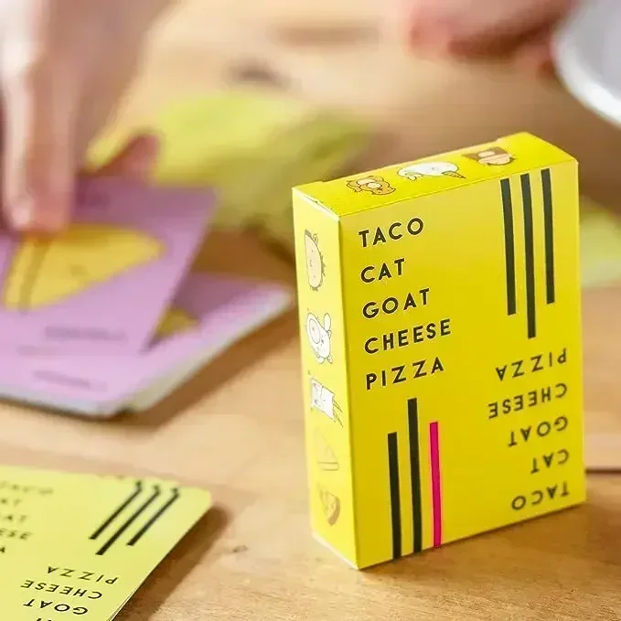 Nueva gran oferta Taco Cat Goat Cheese Pizza pizza juguetes para niños juegos interactivos para padres e hijos