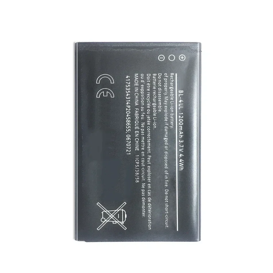 High Qualtiy 1200mAh BL-4UL Battery For Nokia Lumia 225 330 RM-1172 RM-1011 RM-1126 RM 1172 1011 1126 BL4UL