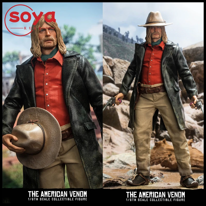 Meisterteam MTTOYS014 Western Cowboy Micah Actionfigur im Maßstab 1:6, 12'' männliche Soldat-Figur, komplettes Set, Sammlermodell, Spielzeug