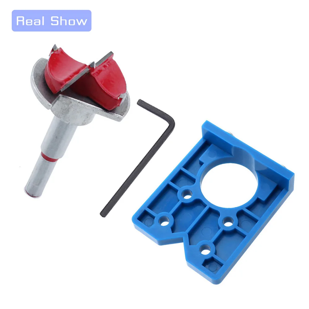 35Mm Bản Lề Khoan Jig Bộ Che Khuyết Điểm Hướng Dẫn Bản Lề Khoan Lỗ Định Vị Gỗ Lỗ Mở Cửa Tủ Phụ Kiện Dụng Cụ