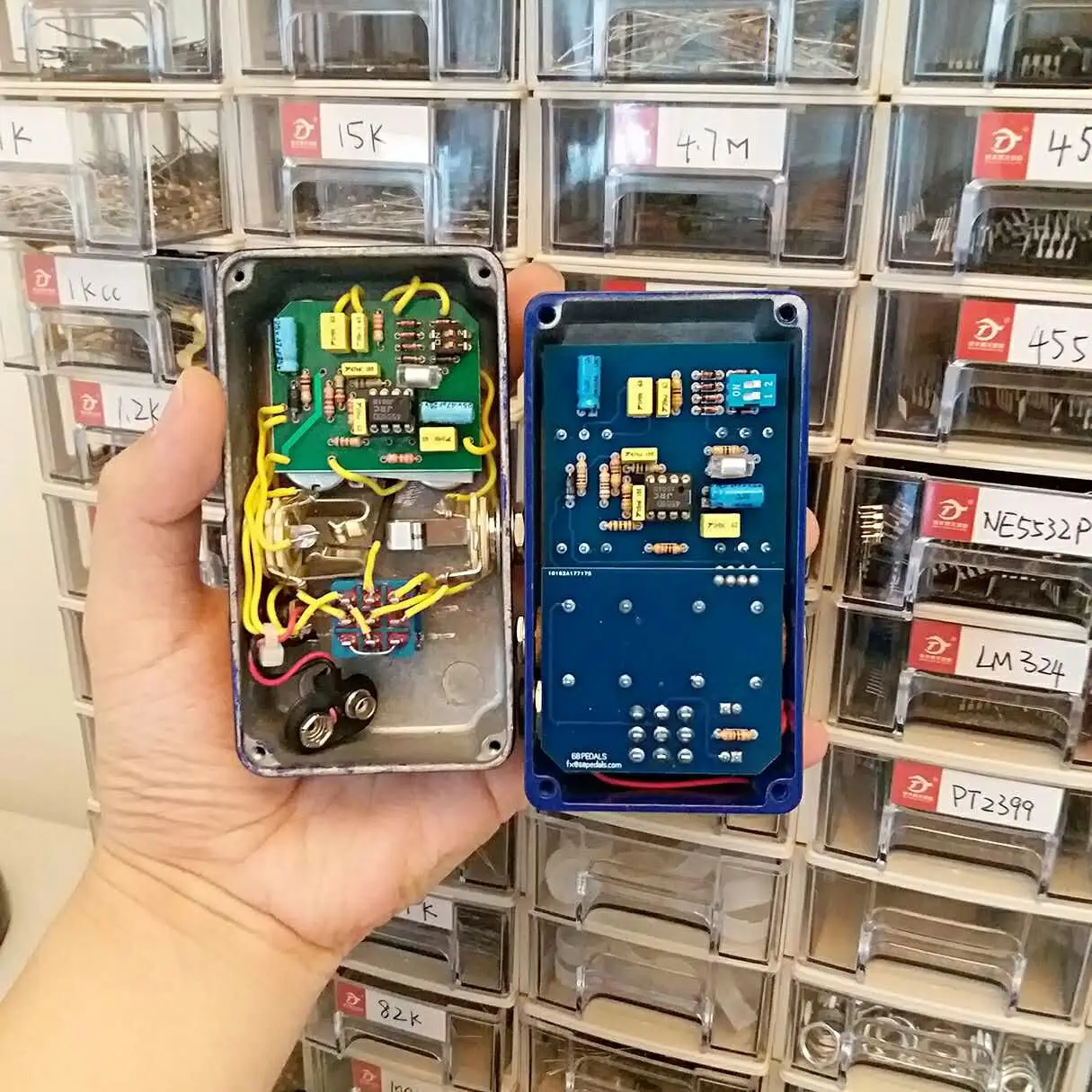 

68pedals Timmy Overload Single Block Effect Paul Cochrane Timmy Реплика