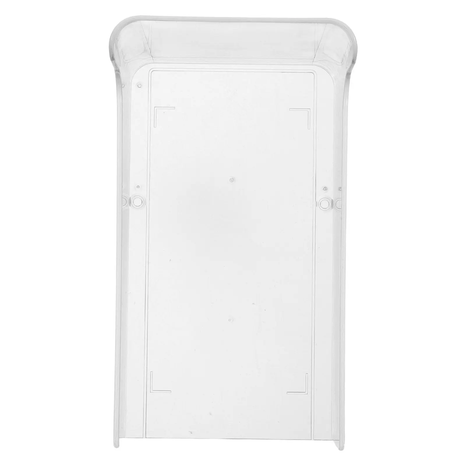 Waterproof Doorbell Cover Plastic Protector Rain Shield Outdoor Camera Keypad Cover 6.38x3.62x3.15in Weatherproof Windproof