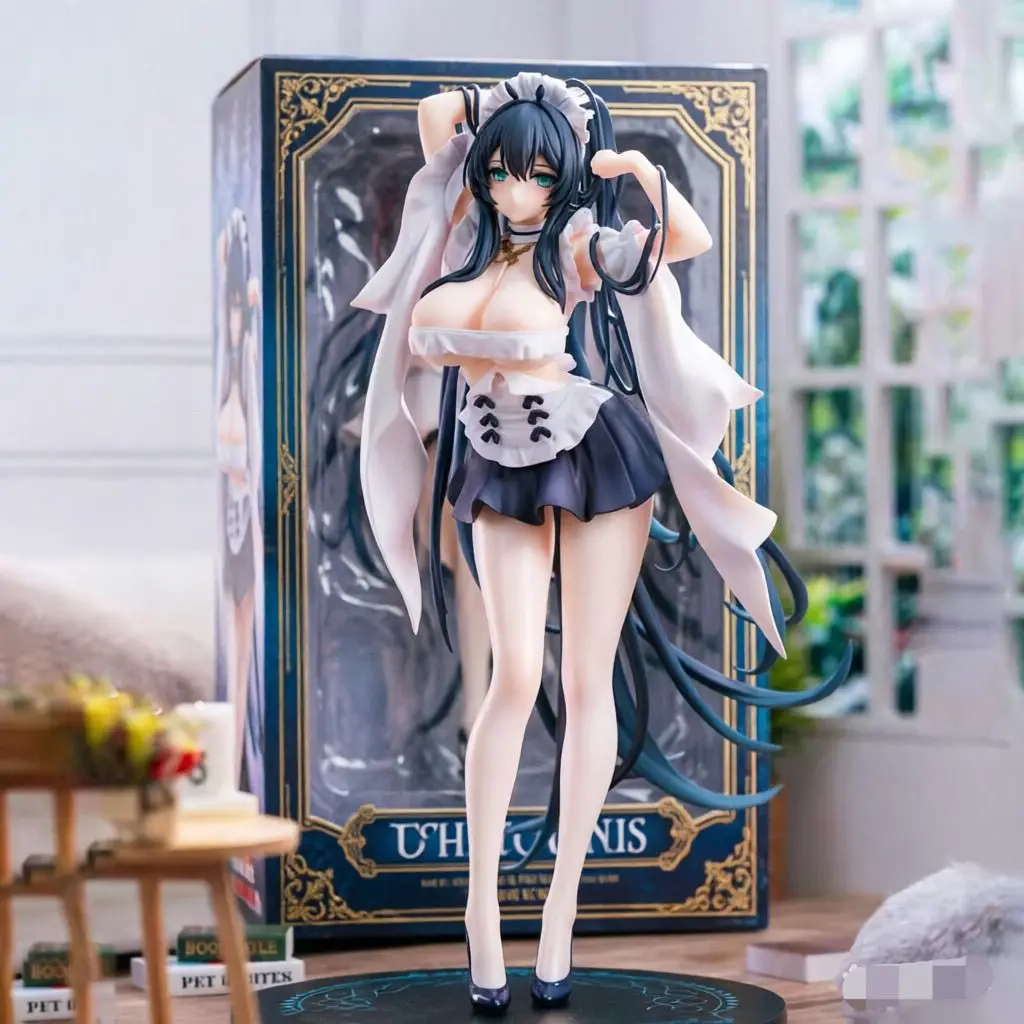 

Фигурка Azur Lane HMS Indomitable в масштабе 1/7 - версия «Ленивая горничная» Коллекционная аниме-статуэтка: милая, сексуальная, красивая девушка, игрушка, подарок