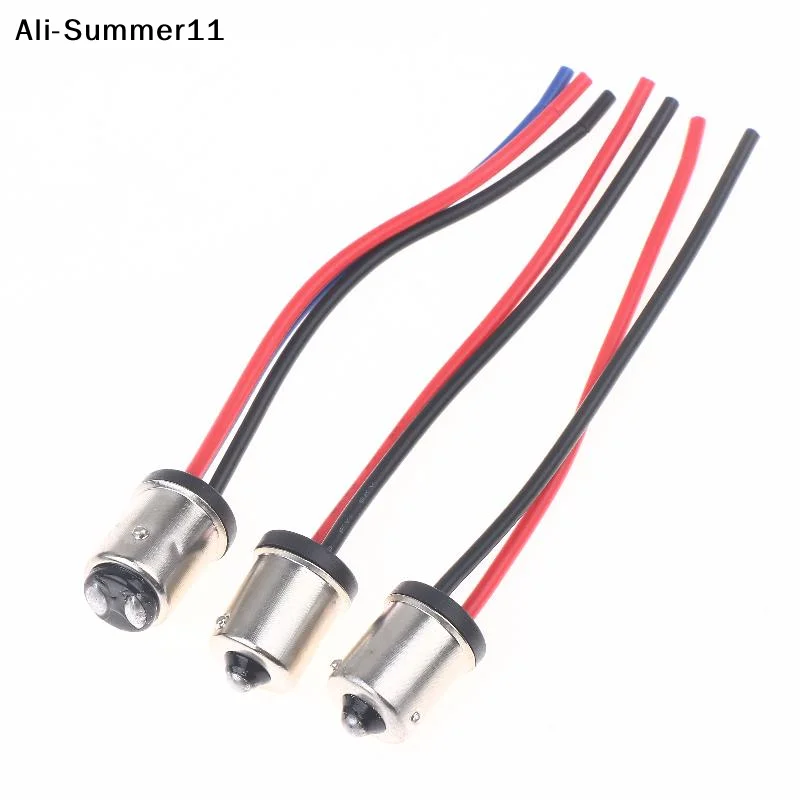 【Sa1】2Pcs Auto Lamp Socket For 1156 1157 Car Led Turn Signal Light Male Base Plug Connector Car LED Lamp Adapter
