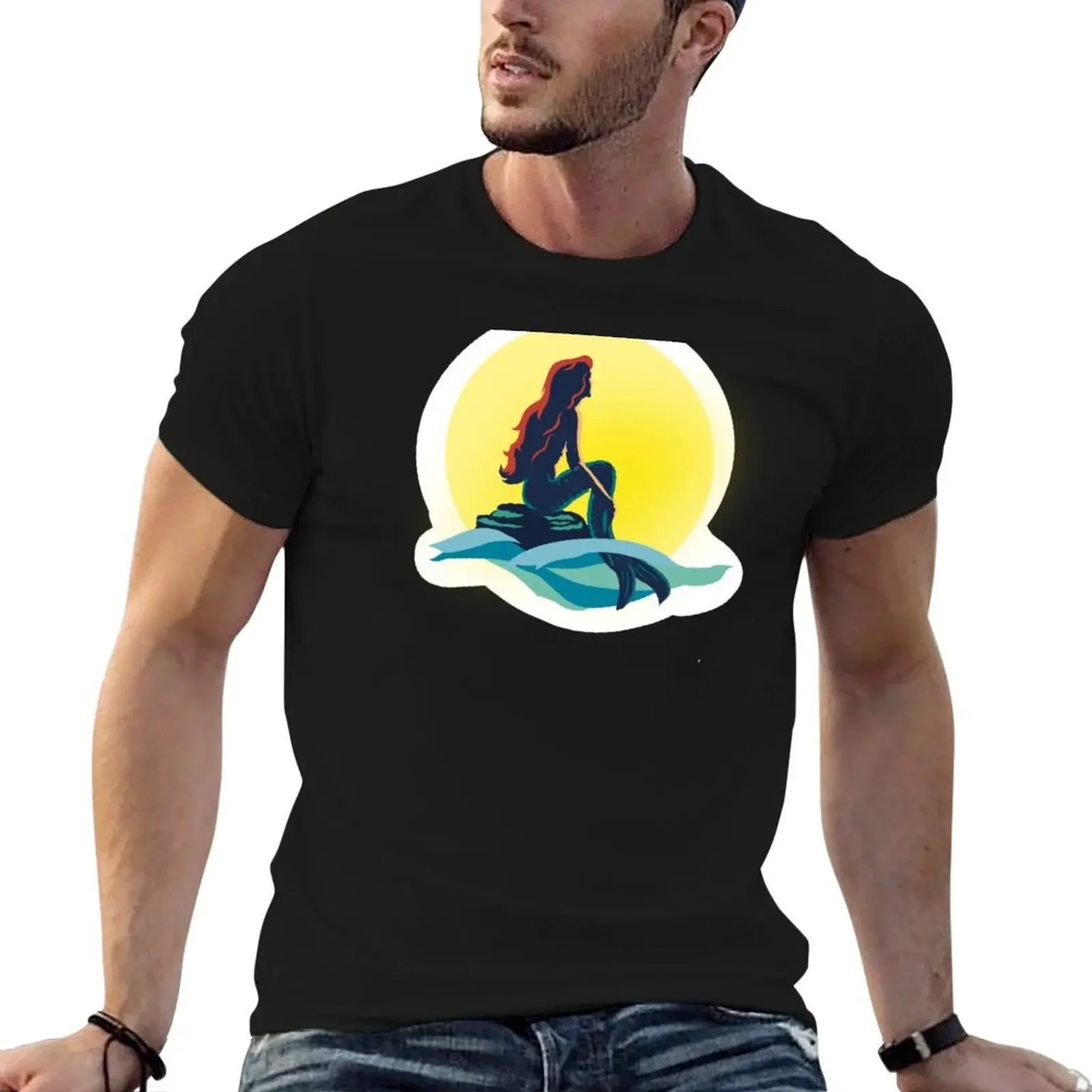 TLM Sticker Drawn by Me On Procreate T-Shirt korean fashion man t shirt tops quick-drying luxury clothes men