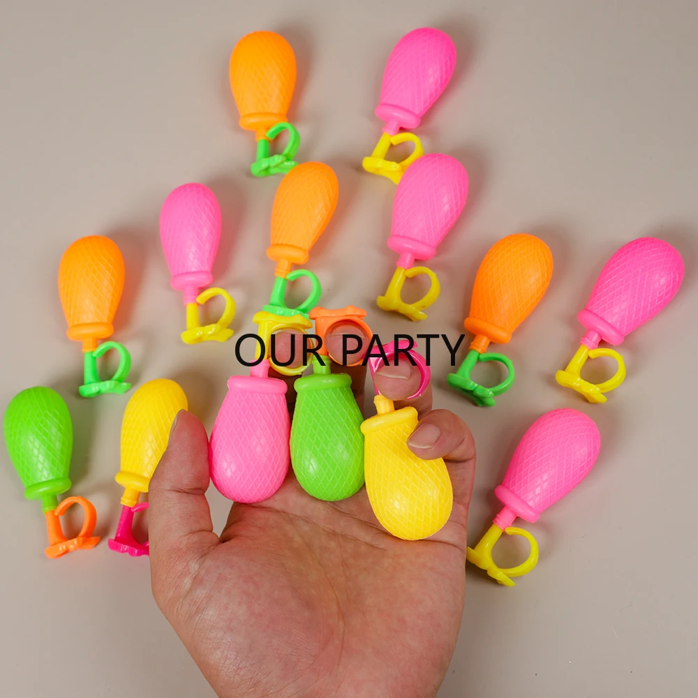 20Pcs Colorful Mini Water Gun Rings Trick Toys for Kids Summer Birthday Party Favors Goodie Bag Pinata Fillers Classroom Prizes