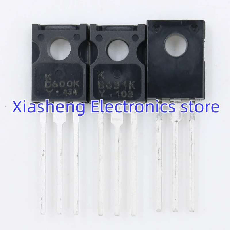 New Original 20Pairs 2SB631K B631K + 2SD600K D600K TO-126 Audio Power Amplifier Transistor Powerful Transistors Good Quality