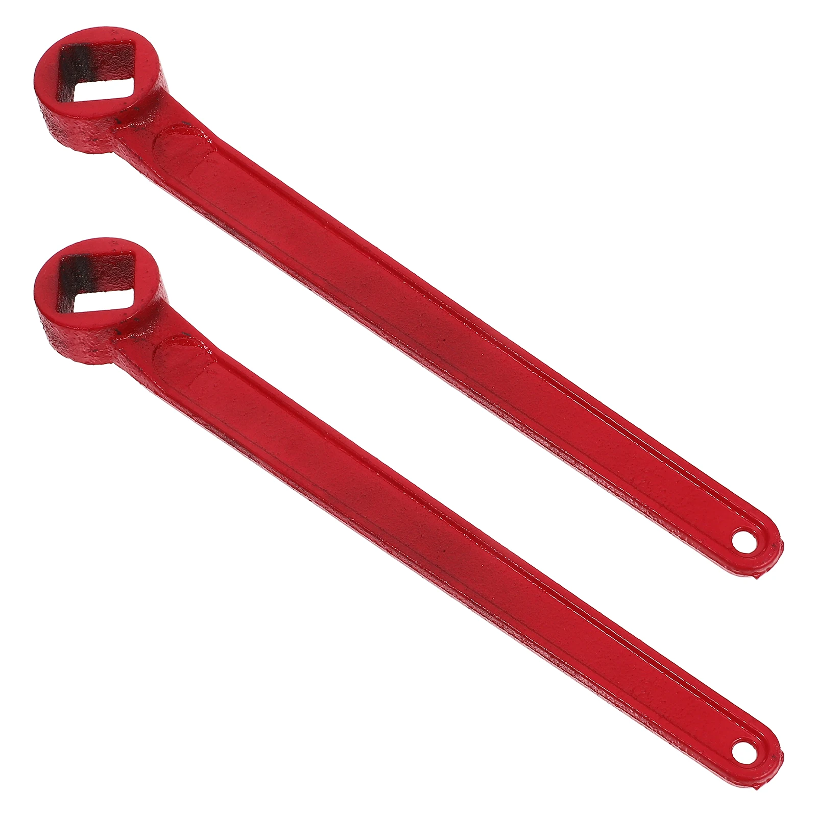 

2pcs Fire Hydrant Wrench Heavy Duty Red Spray Underground Emergency Tools Firefighting Spanner Metal Hydrant Set Sprinkler