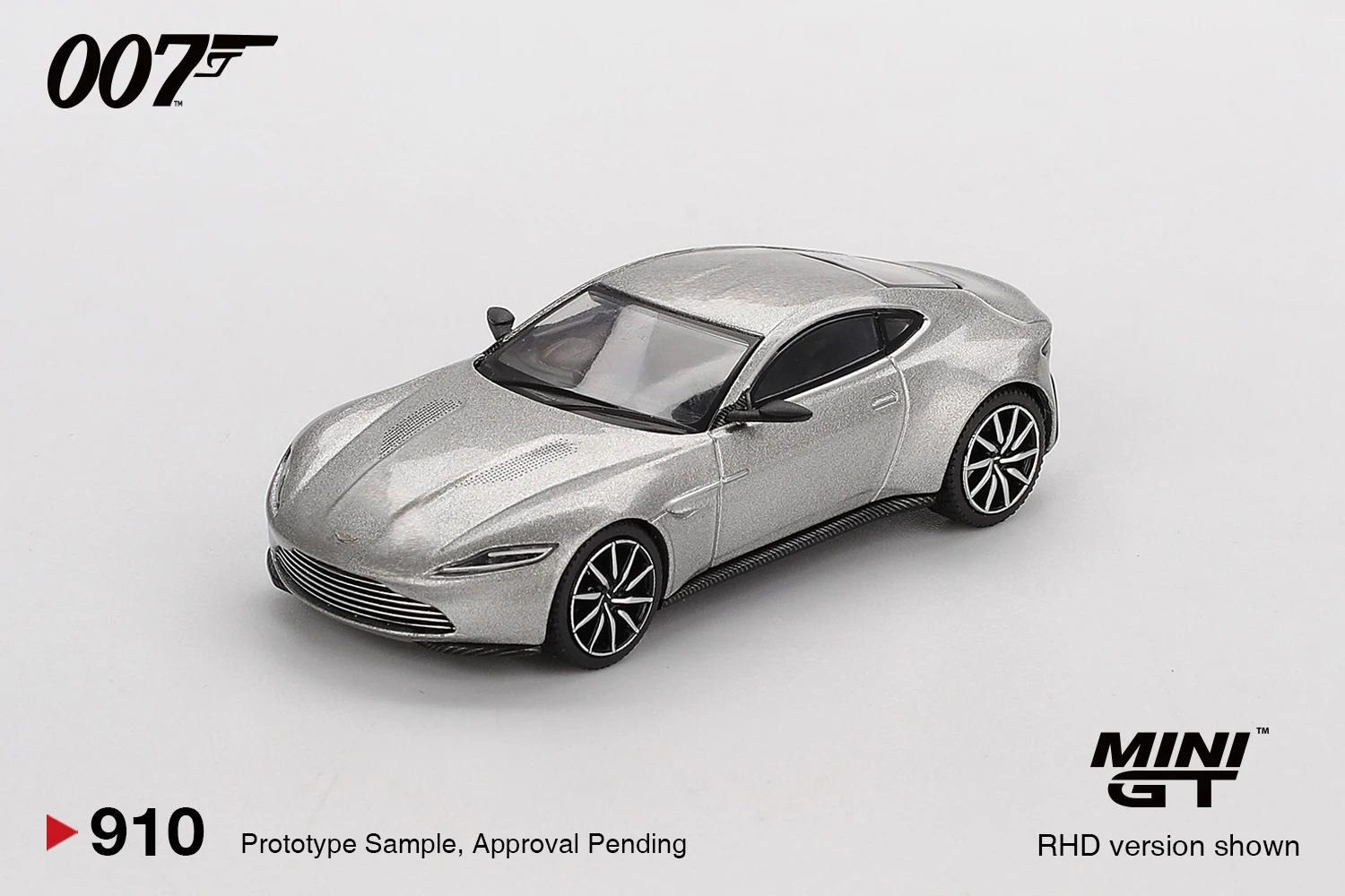 MINIGT 1/64 Aston Martin DB10 Spectre MGT00910-007 Cars Alloy Diecast Metal Model Kids Toys Boys view 2