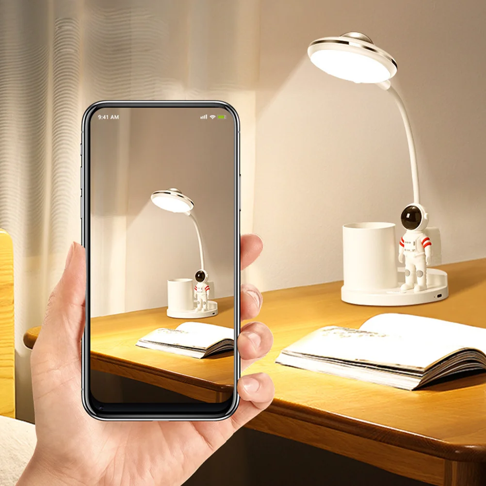 

Multipurpose Astronaut Projection Table Lamp Soft Bendable Silicone LED Night Light Star Projector Bedroom Decor Indoor