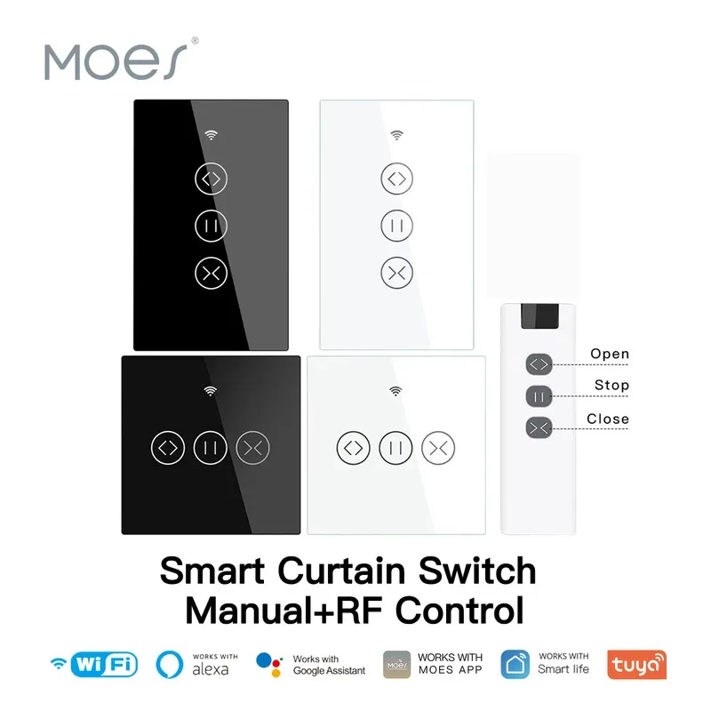 moes-wifi-smart-curtain-blind-switch-for-electric-motorized-tuya-curtain-roller-shutter-alexa-echo-google-home-voice-control