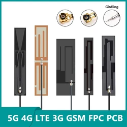 10PCS 5G 4G LTE 3G GSM Internal FPC PCB Board Patch Antenna 600~6000Mhz Omni WiFi 8~10DBI Aerial Signal Boost U.fl