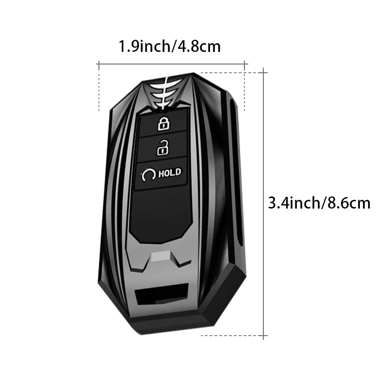 Fit for Honda key bag car cover buckle ring case Vezel City Civic Jazz BRV BR-V HRV Accord EX EXL Crv Pilot Ridgeline ODYSSEY