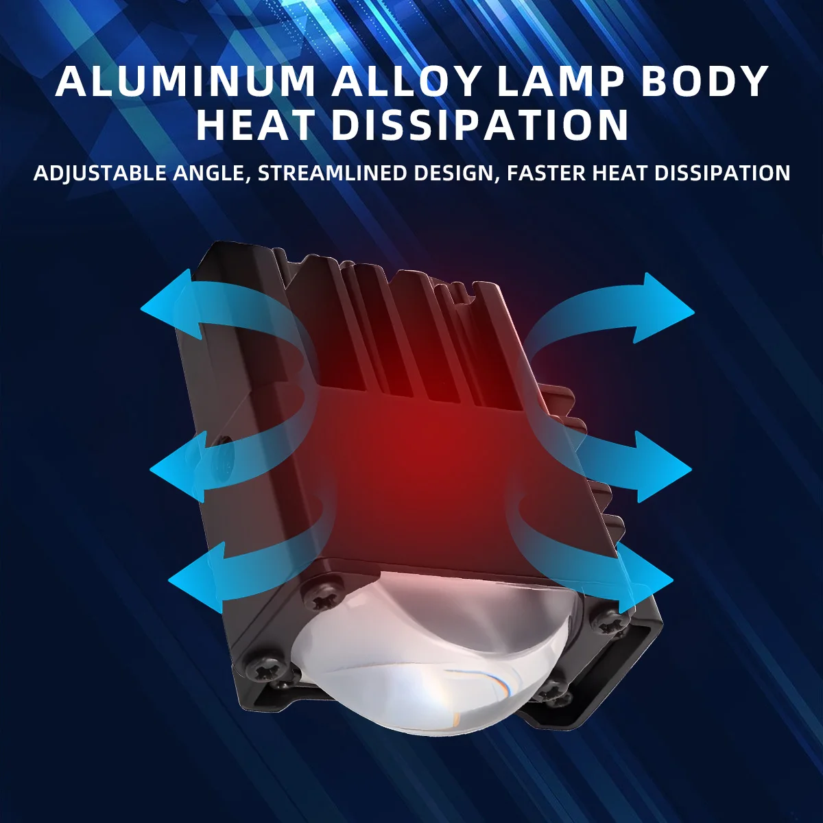 1/2pcs Motorcycle LED Spotlight Headlights 12V High Bright Led Lights Lamp for Motorbike Truck Led Auxiliary Projector Spotlight