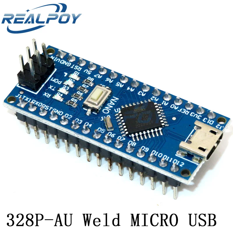 NANO V3.0 3.0 Controller Terminal Adapter Erweiterungsplatine Einfache Erweiterungsplatte für Arduino AVR ATMEGA328P