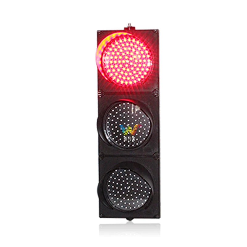 200mm 8 Inch 3 Aspects Red Yellow Green Signal PC Housing Road Safety LED Traffic Light