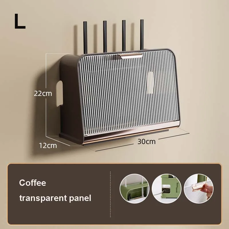 

Router Box WIFI Router Decorative Storage Boxes Cable Management Wire Rack Cover Cable Organizer Box for Computer Routers
