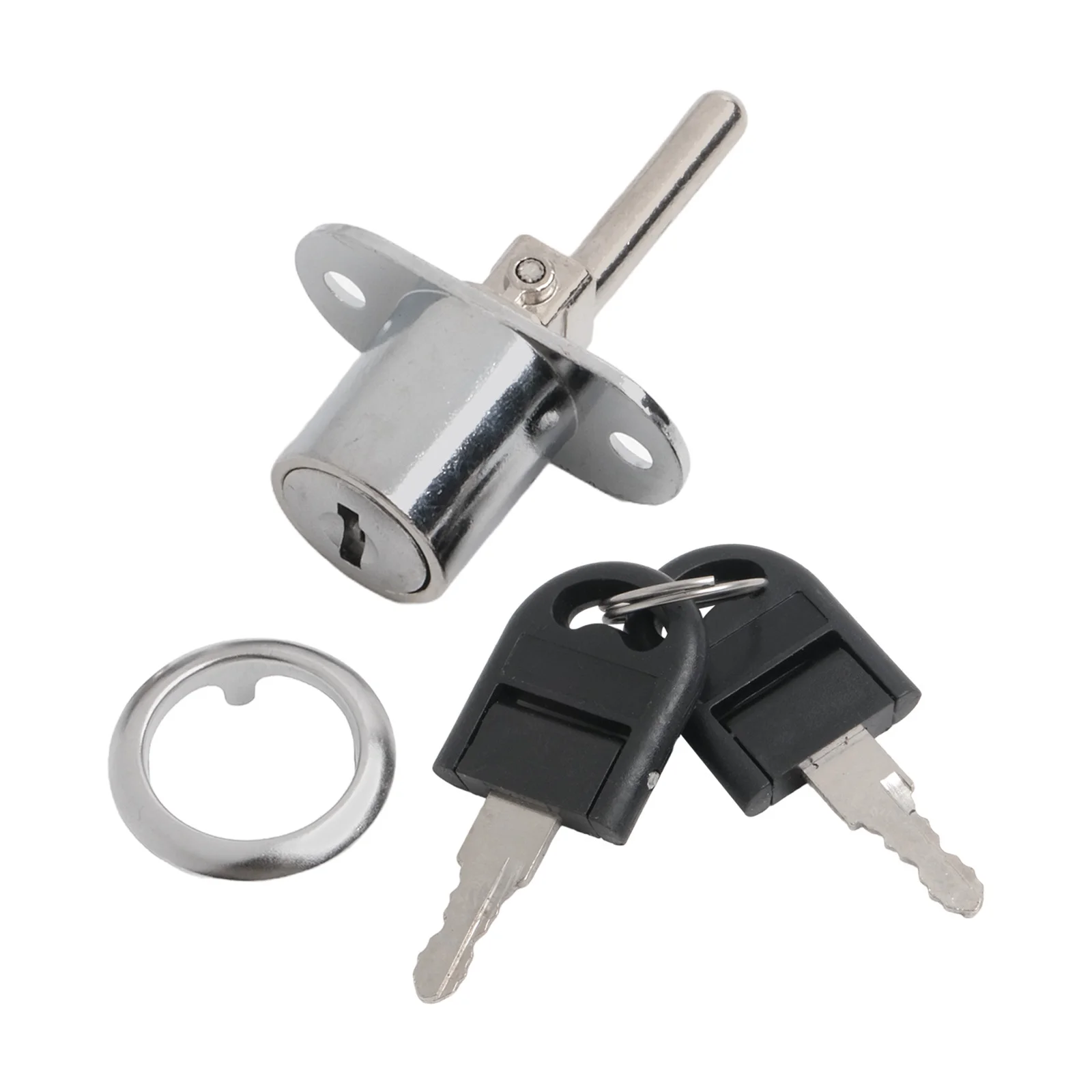 Cabinet Lock Cylinder Lock Wear Resistant Zinc Alloy Material 180 Degree Rotation 19mm Cylinder Diameter For Home