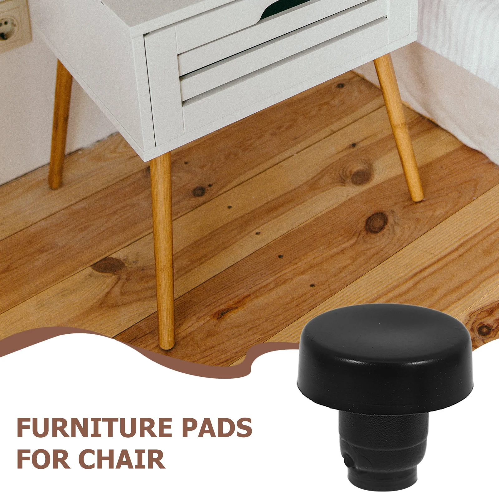 50 قطعة أقدام الجدول وسادة المضادة للتصادم الأثاث منصات الطابق حماية كرسي الساق حماة الحد من الضوضاء دائم المنزل