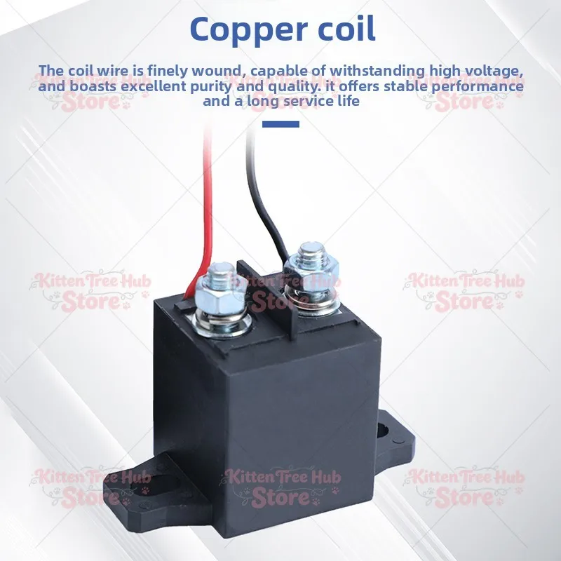 Strong Magnetic Arc Extinguishing Automotive High Voltage Relay  Contactor Motor