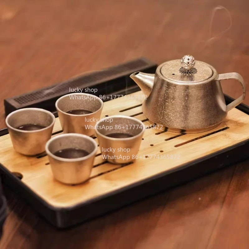 Tea Set with Filter Storage Bag Outdoor Tea Brewing Teapot