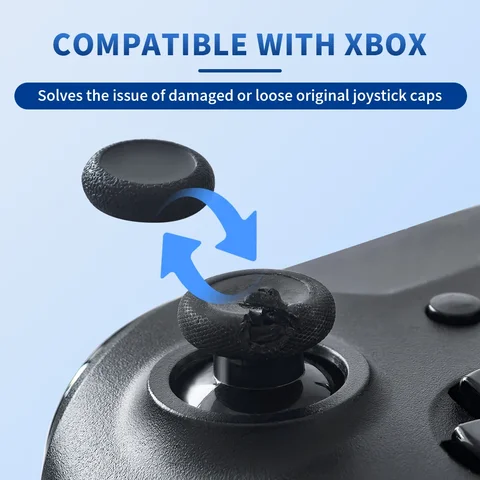 6pcs Replacement and Repair of Mushroom Head Wear on Joystick for Xbox…