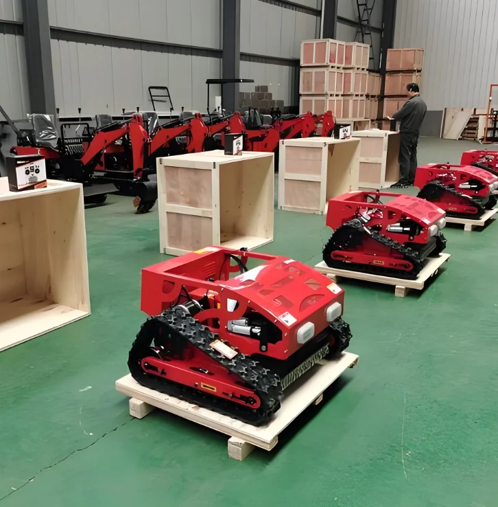 Robotic Lawn Mower, Agricultural Robot, Intelligent Lawn Mower, Self-propelled Multi-terrain Lawn Mower