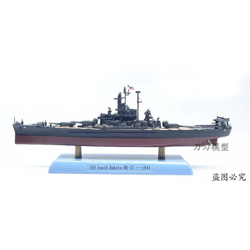 

1/1000 Scale USS South Dakota Battleship Alloy Material Ship Model Collectible Decorative Item Gift