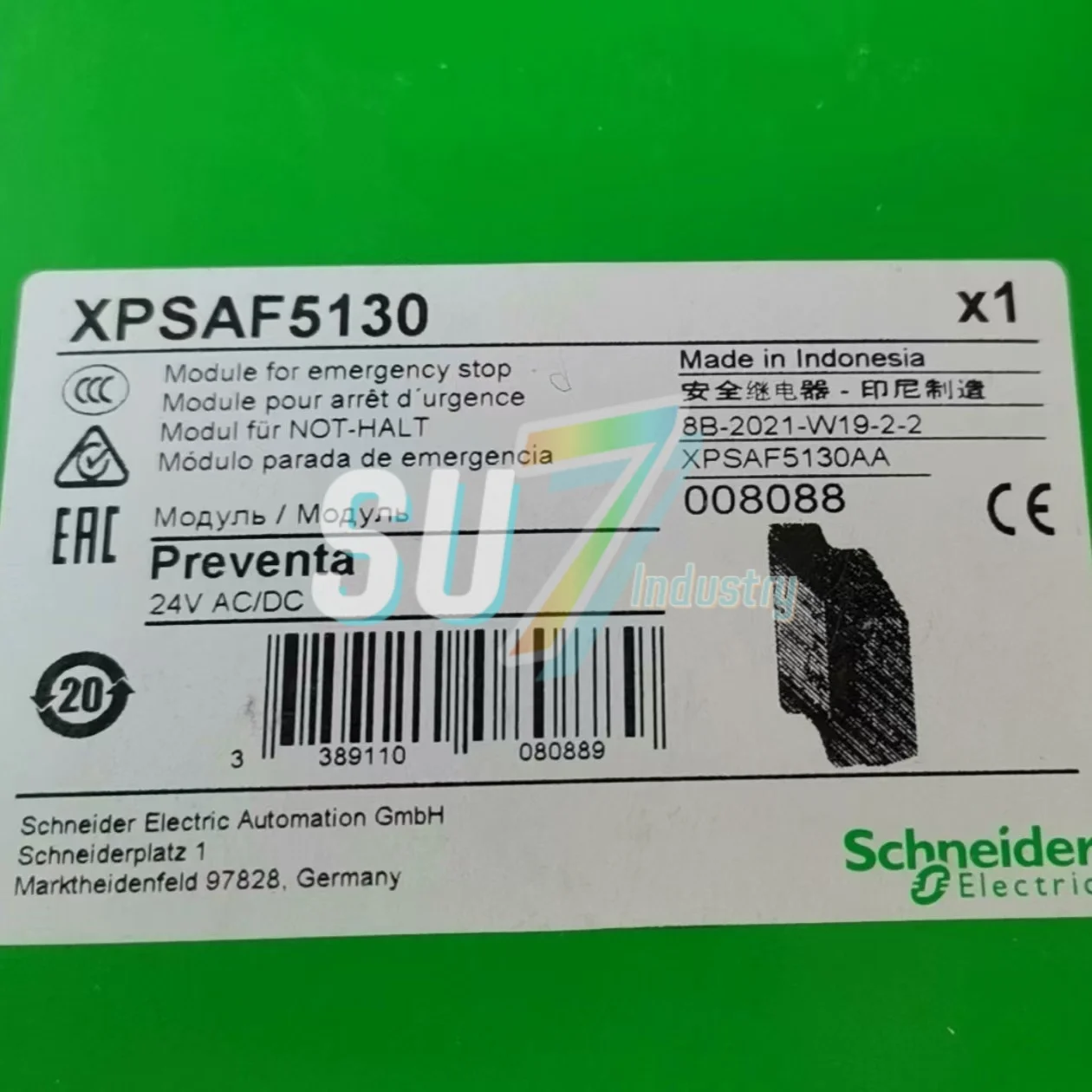 

Safety Relay new in stock XPSAF5130