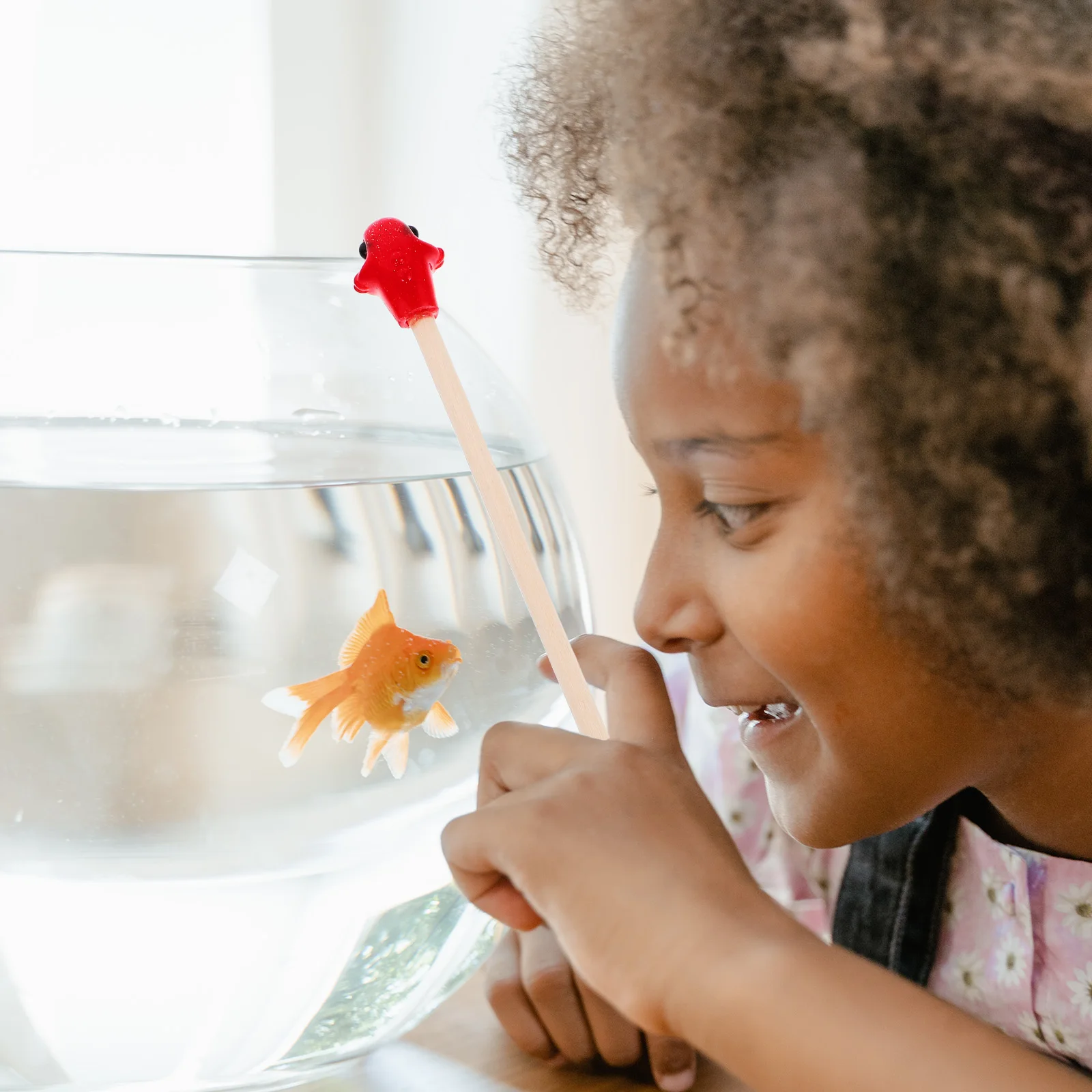 

Fish Training Stick Wand For Fish Training Interactive Wooden Wand For Aquarium Small Tank Desktop Decorative