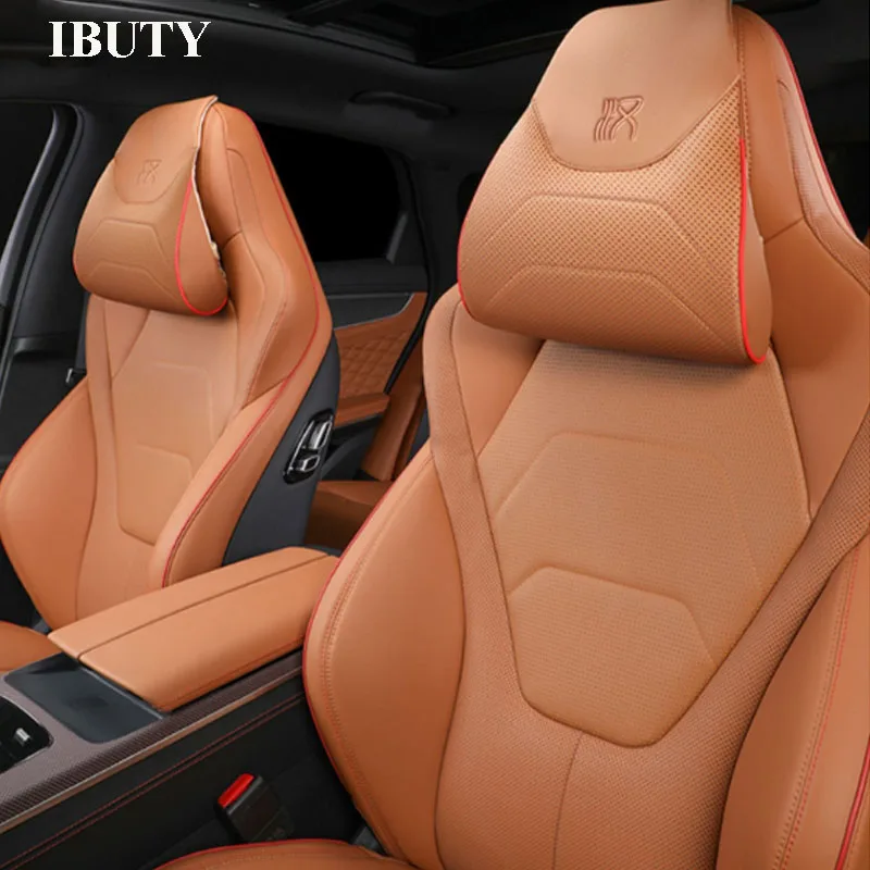 For BYD Han EV DM-i 2022 2023 Interior Accessories Car Front Rear Seat Headrest Neck Pillow Waist Pillow Neck Lumbar Support