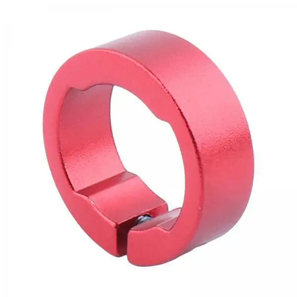 Handlebar Lock Loop Aluminum Alloy Bike Grips Clamping Ring Durable End Clamp for 22.2mm Bicycle