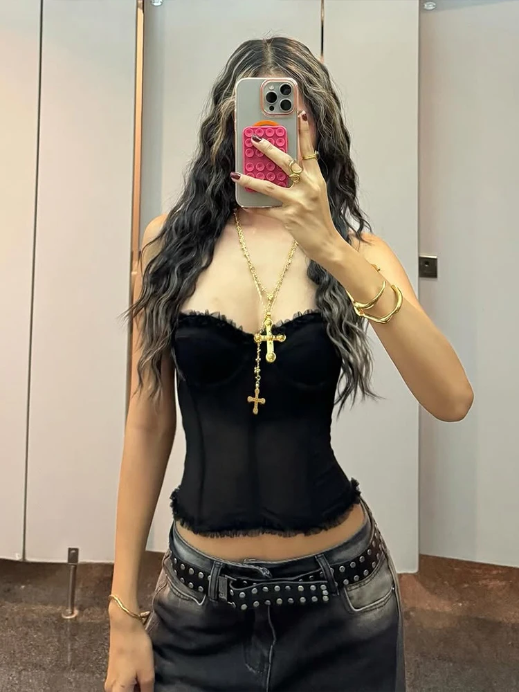 Thumbnail 2 - #14 Latest Lace Trim Camisole Offers