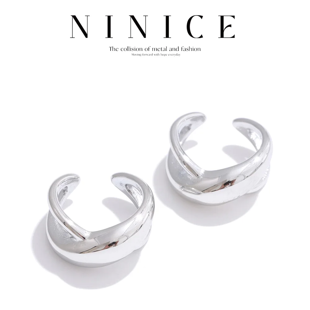 NiNice  316L Stainless Steel Ear Bone Clip with Fashionable Design Personalized Unique Gift New Wholesale