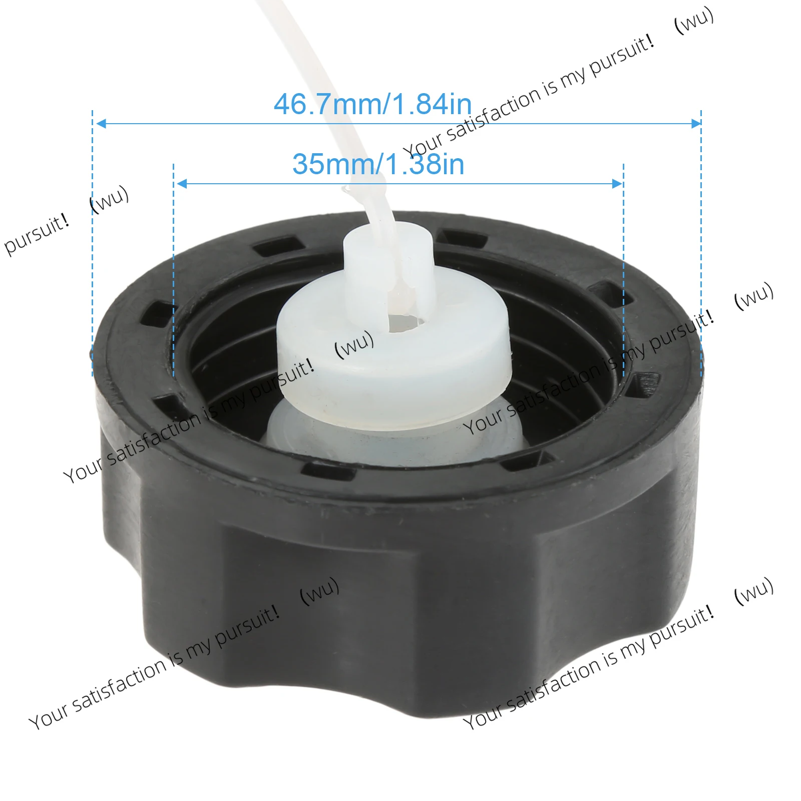 Lawn mower fuel tank cover chainsaw for 43CC 52CC CG430 CG520 BC430 BC520 BC520 TL43 TL52 engine motor