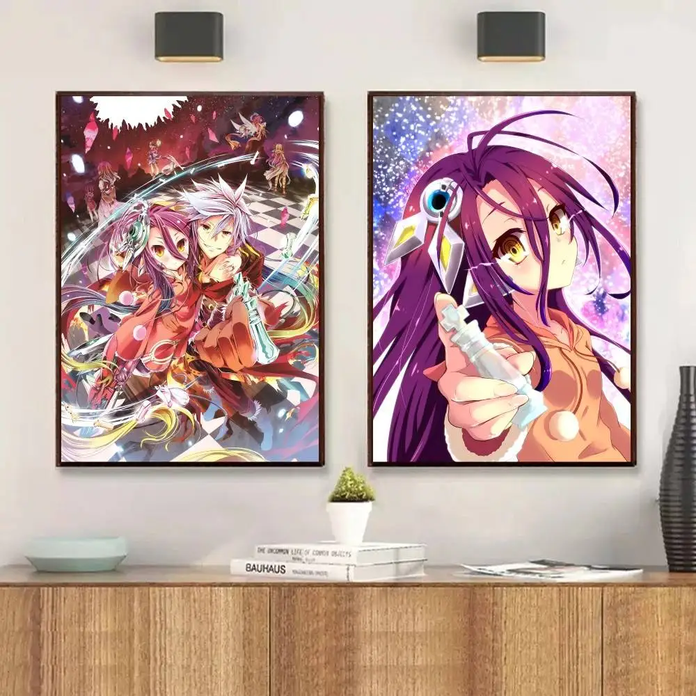 อะนิเมะเทพธิดา Story Rem Hancock โปสเตอร์ Self-กาวกันน้ําสติกเกอร์กระดาษ Coffee House Bar Room Wall Decor