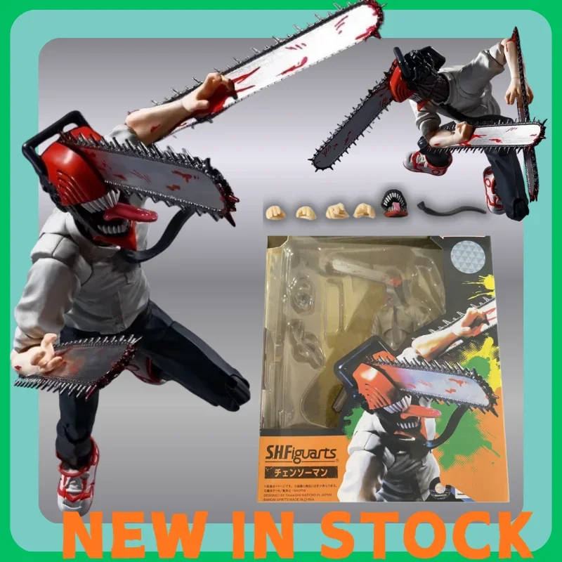 2026 SHF Chainsaw Demon Style 15cm Movable Joint Figure Desktop Display Ornament Home Decor PVC Model Gift for fans