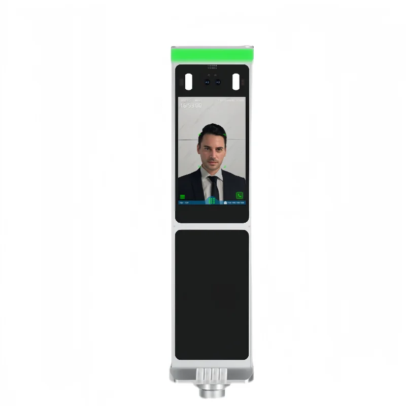 

8" Face Recognition Access Control Terminal | Palm Vein & QR | Turnstile Column Mount | WiFi Time Attendance | PC Software + APP