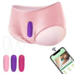 Mini Bluetooth App Bullet Vibrator for Women Clit Stimulator Wireless Remote Pantie Vibrating Love Egg Female Sex Toy for Adults